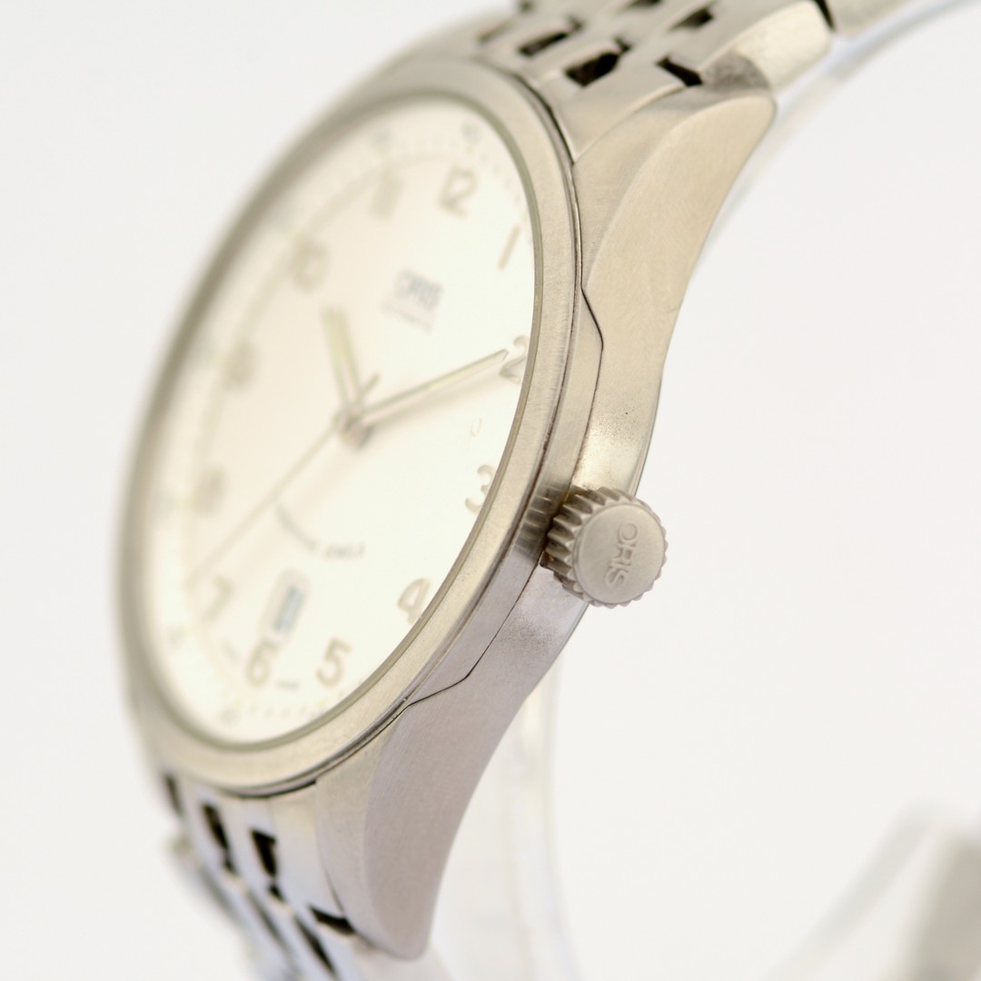 Oris / Classic Date XXL 7504 - Gentlemen's Steel Wristwatch - Bild 5 aus 7