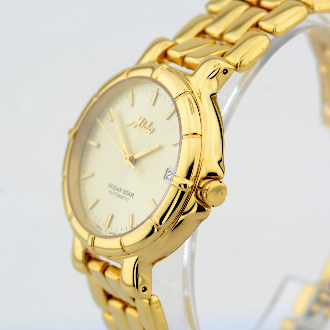 Mido / Ocean Star Automatic Date - Gentlemen's Gold-plated Wristwatch - Bild 2 aus 7