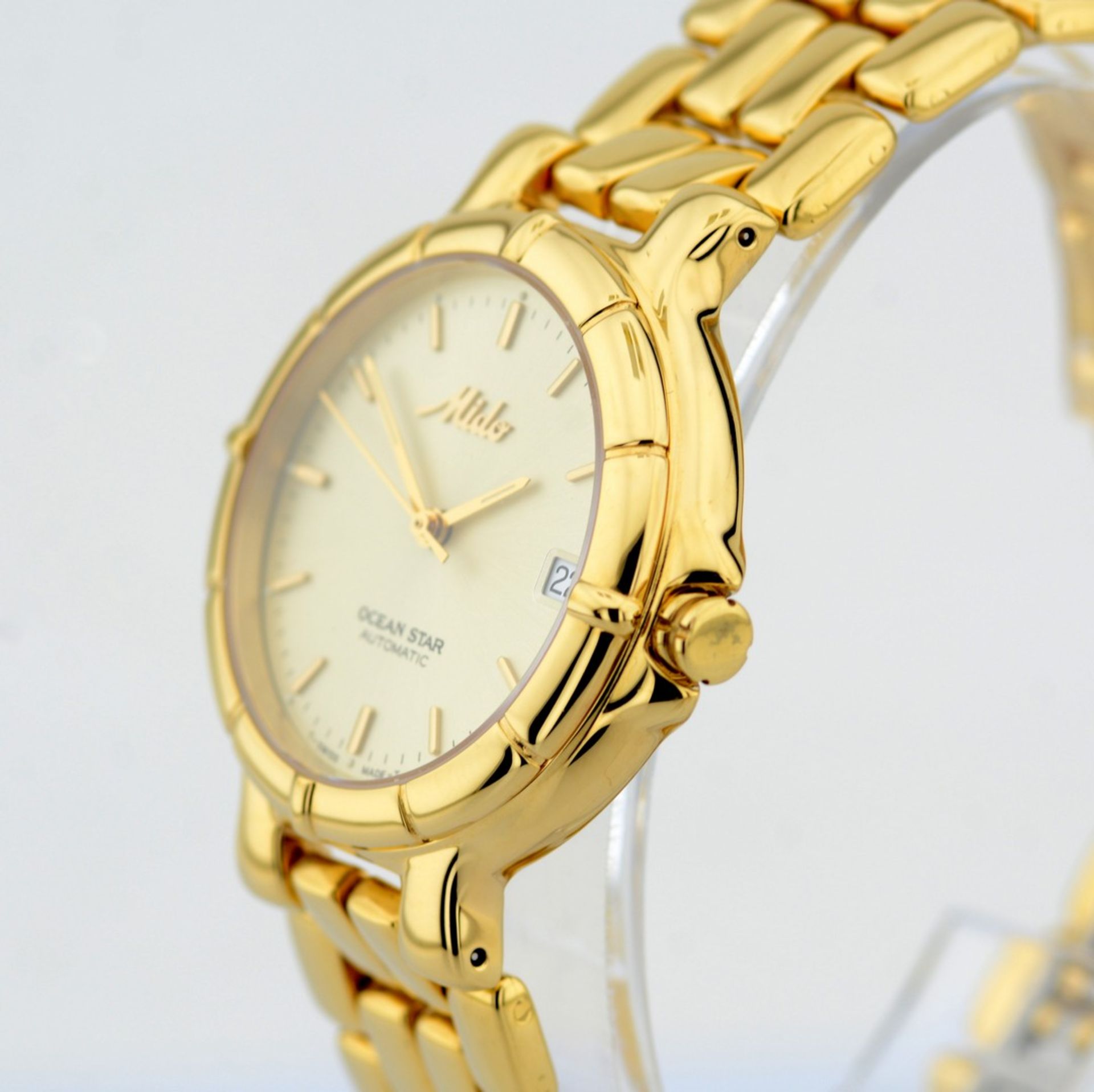 Mido / Ocean Star Automatic Date - Gentlemen's Gold-plated Wristwatch - Image 2 of 7