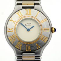 Cartier / Must de 21 - Lady's Steel Wristwatch