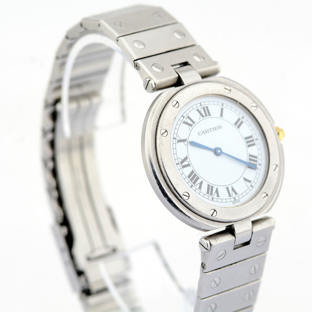 Cartier / Santos de Cartier - Lady's Steel Wristwatch - Image 3 of 6