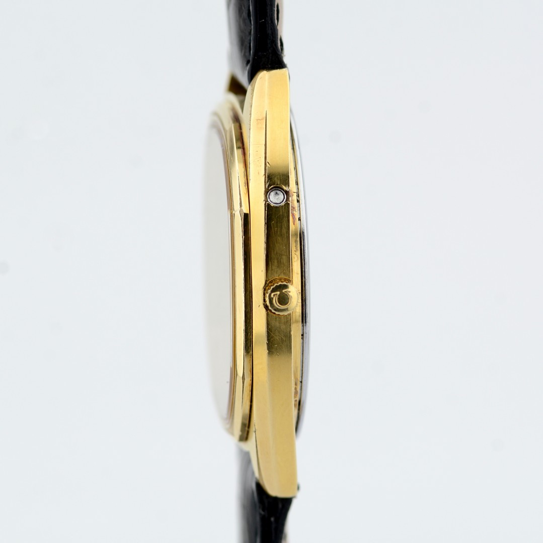 Omega / De Ville - Gentlemen's Gold-plated Wristwatch - Bild 7 aus 7