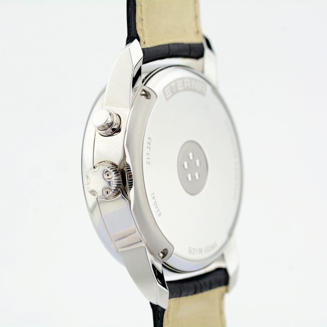 Eterna / Soleure Triple Date Moonphase - Gentlemen's Steel Wristwatch - Image 8 of 12