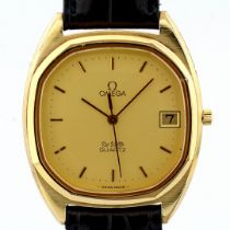 Omega / De Ville - Gentlemen's Gold-plated Wristwatch