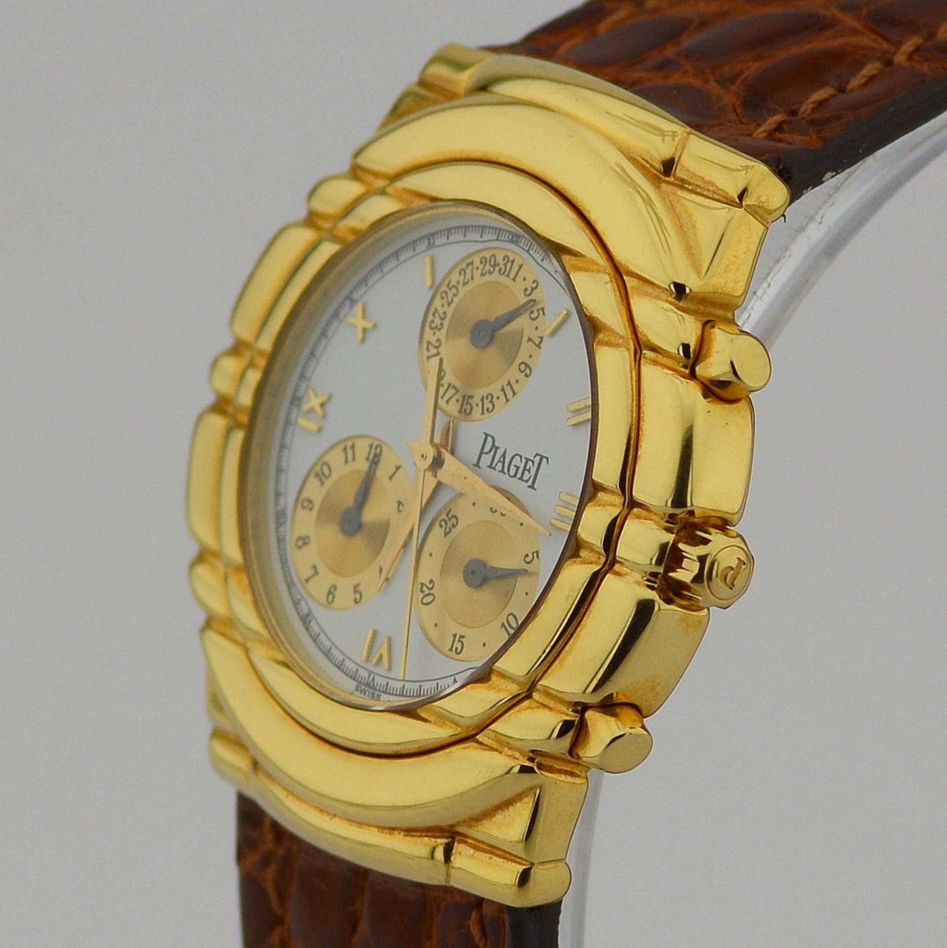 Piaget / Tanagra Chronograph - Lady's Yellow Gold Wristwatch - Image 12 of 15