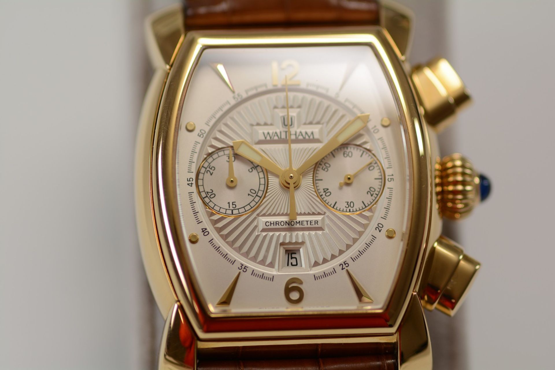 Waltham / LW48 - Gentlemen's Yellow Gold Wristwatch - Image 7 of 14