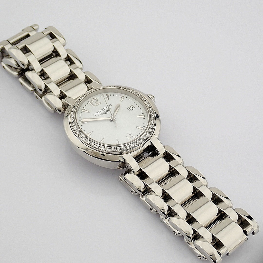 Longines / Primaluna Diamonds - Lady's Steel Wristwatch - Image 15 of 17