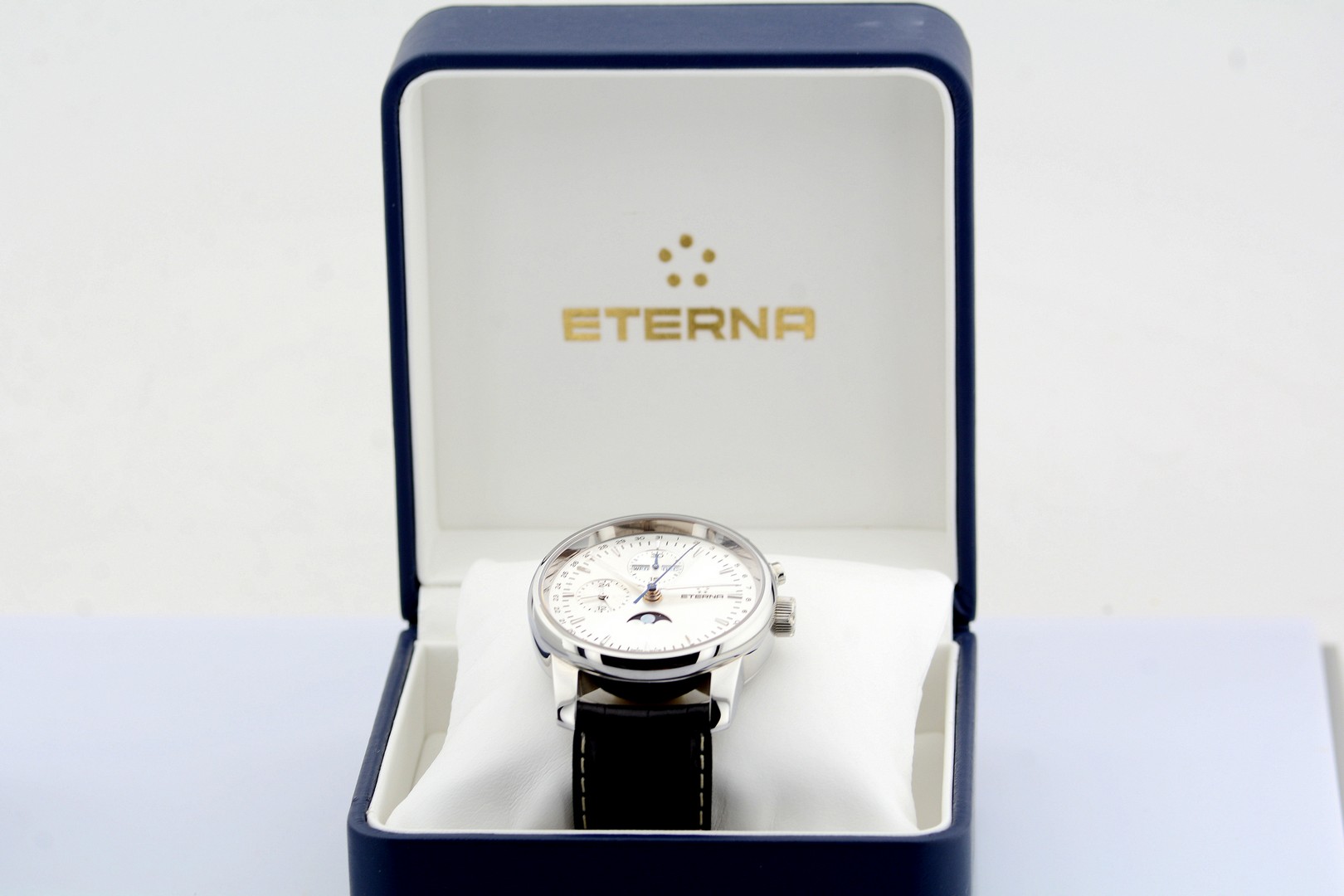 Eterna / Soleure Triple Date Moonphase - Gentlemen's Steel Wristwatch - Image 4 of 12