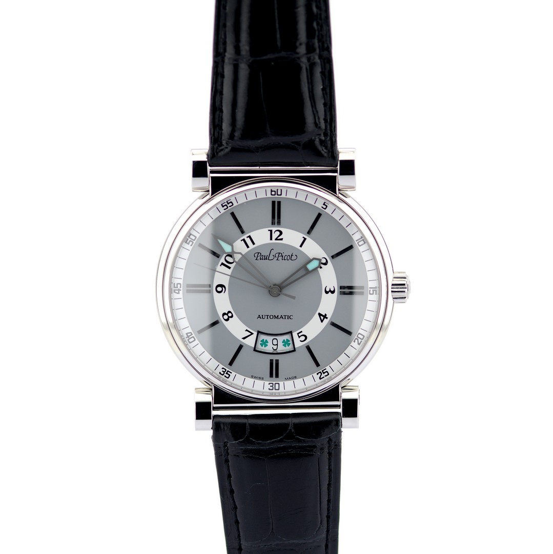 Paul Picot / 3152 SG Atelier (New) - Gentlemen's Steel Wristwatch - Bild 10 aus 10