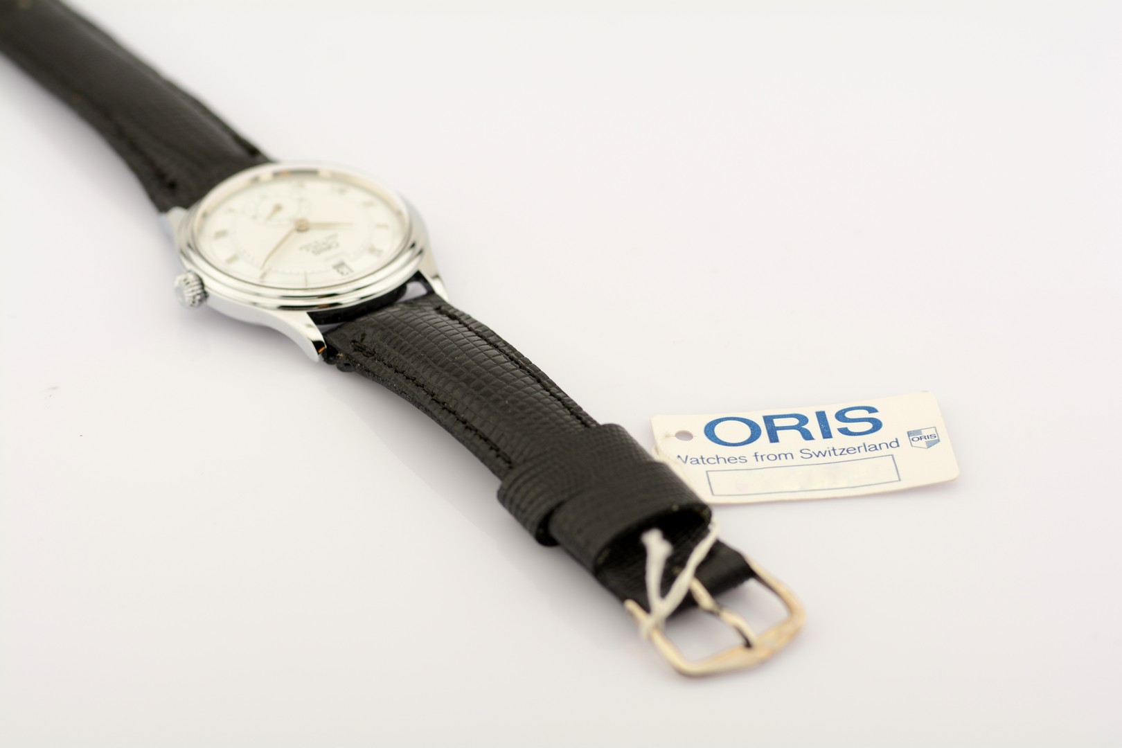 Oris / Unworn Wrist 17 Jewels Anti-Shock - Gentlemen's Steel Wristwatch - Bild 8 aus 9