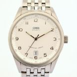Oris / Classic Date XXL 7504 - Gentlemen's Steel Wristwatch