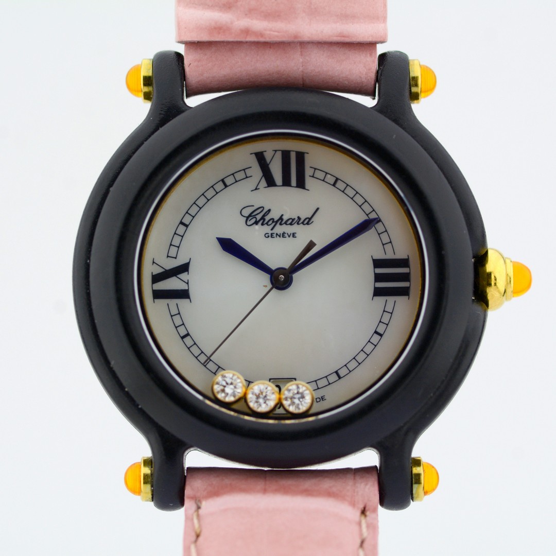 Chopard / Happy Diamond - Be Happy - Lady's Plastic Wristwatch - Image 2 of 6