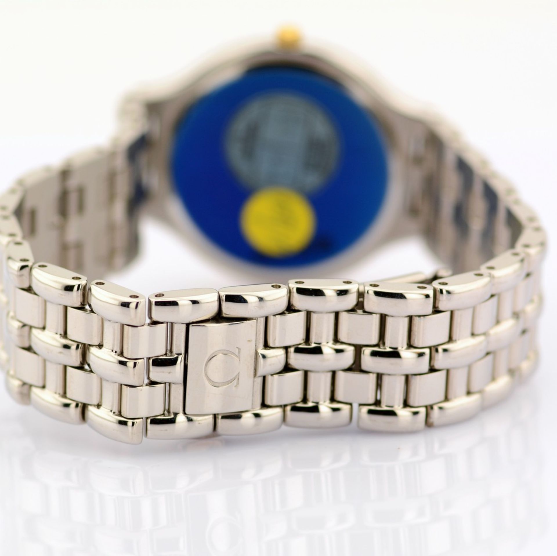 Omega / De Ville Symbol 18K Bezel - Unisex Gold/Steel Wristwatch - Image 5 of 6