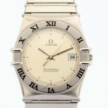 Omega / Constellation Chronometer - Unisex Steel Wristwatch