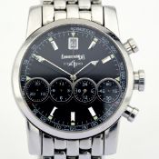 Eberhard & Co. / Chrono 4 Chronograph Automatic - Date - Gentlemen's Steel Wristwatch