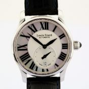 Louis Erard / L'Esprit du Temps Mother of Pearl Dial - Gentlemen's Steel Wristwatch
