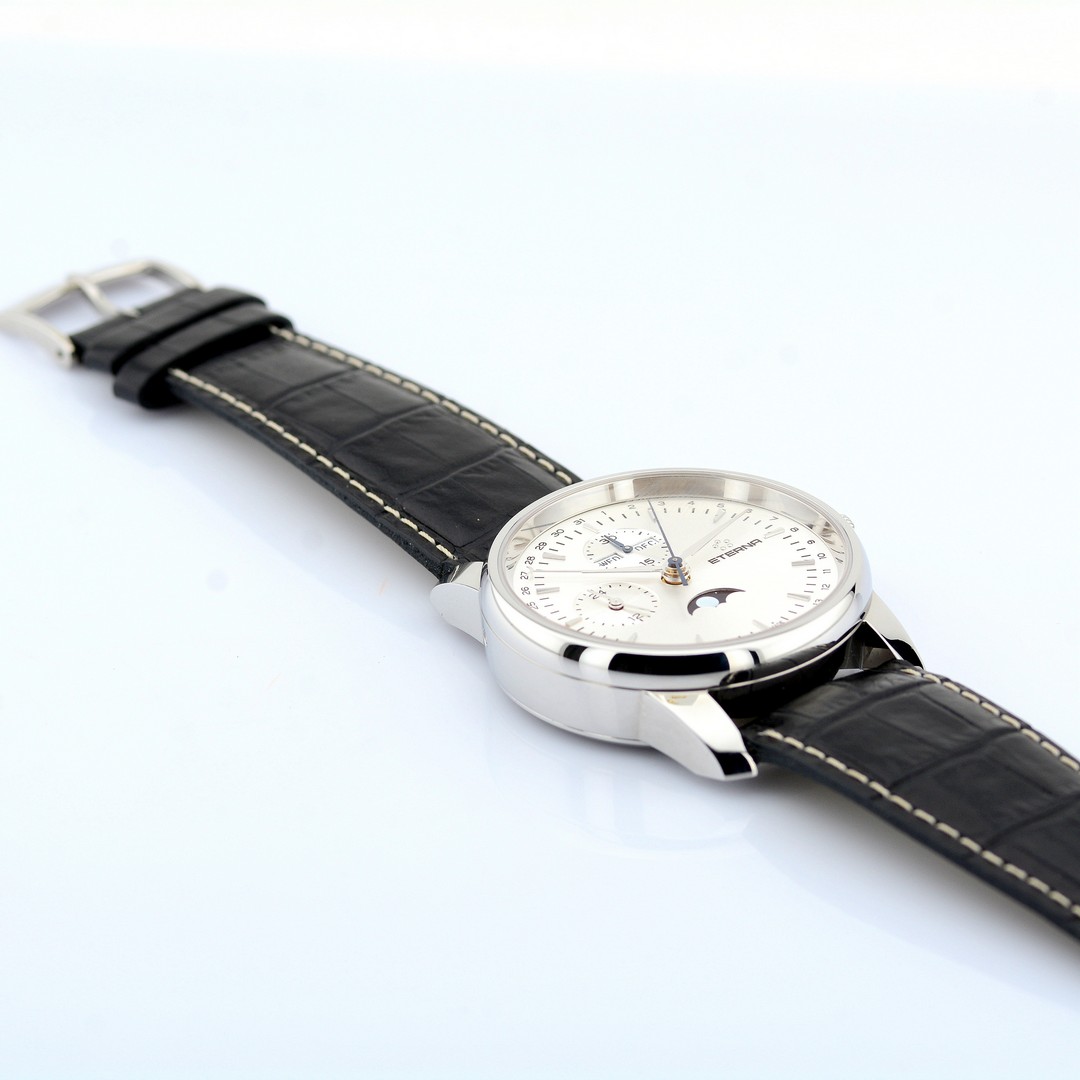 Eterna / Soleure Triple Date Moonphase - Gentlemen's Steel Wristwatch - Image 11 of 12