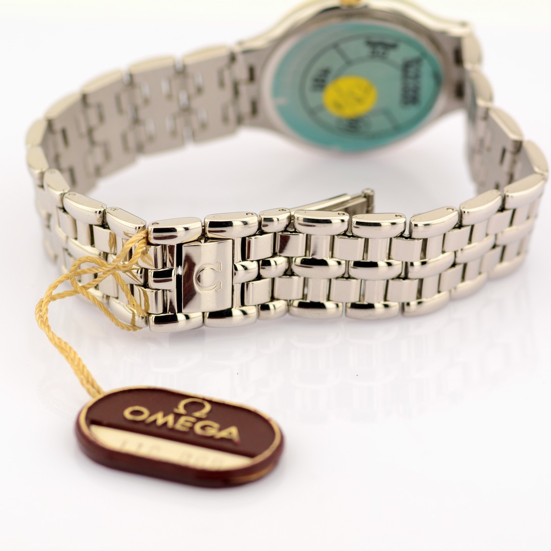 Omega / De Ville Symbol 18K Bezel - Unisex Gold/Steel Wristwatch - Bild 8 aus 8