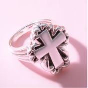 New! Sterling Silver Cross Ring