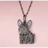 New! Big Eared French Bulldog Pendant