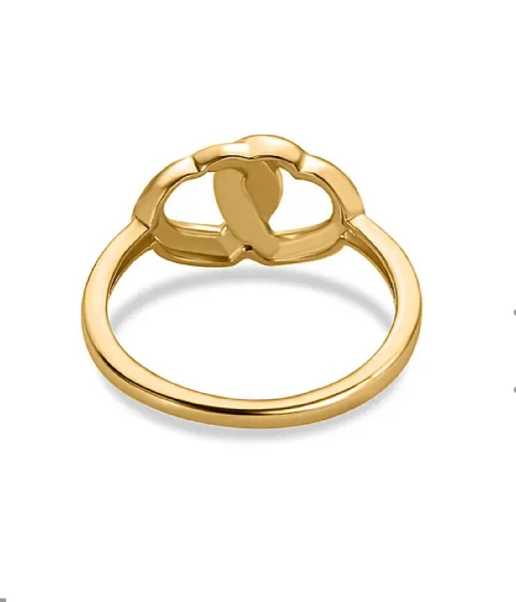 New! Designer Inspired - Diamond (G/H) Heart Ring - Image 5 of 5