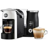 Lavazza A Modo Mio Jolie Plus Coffee Machine with Milk Frother, White