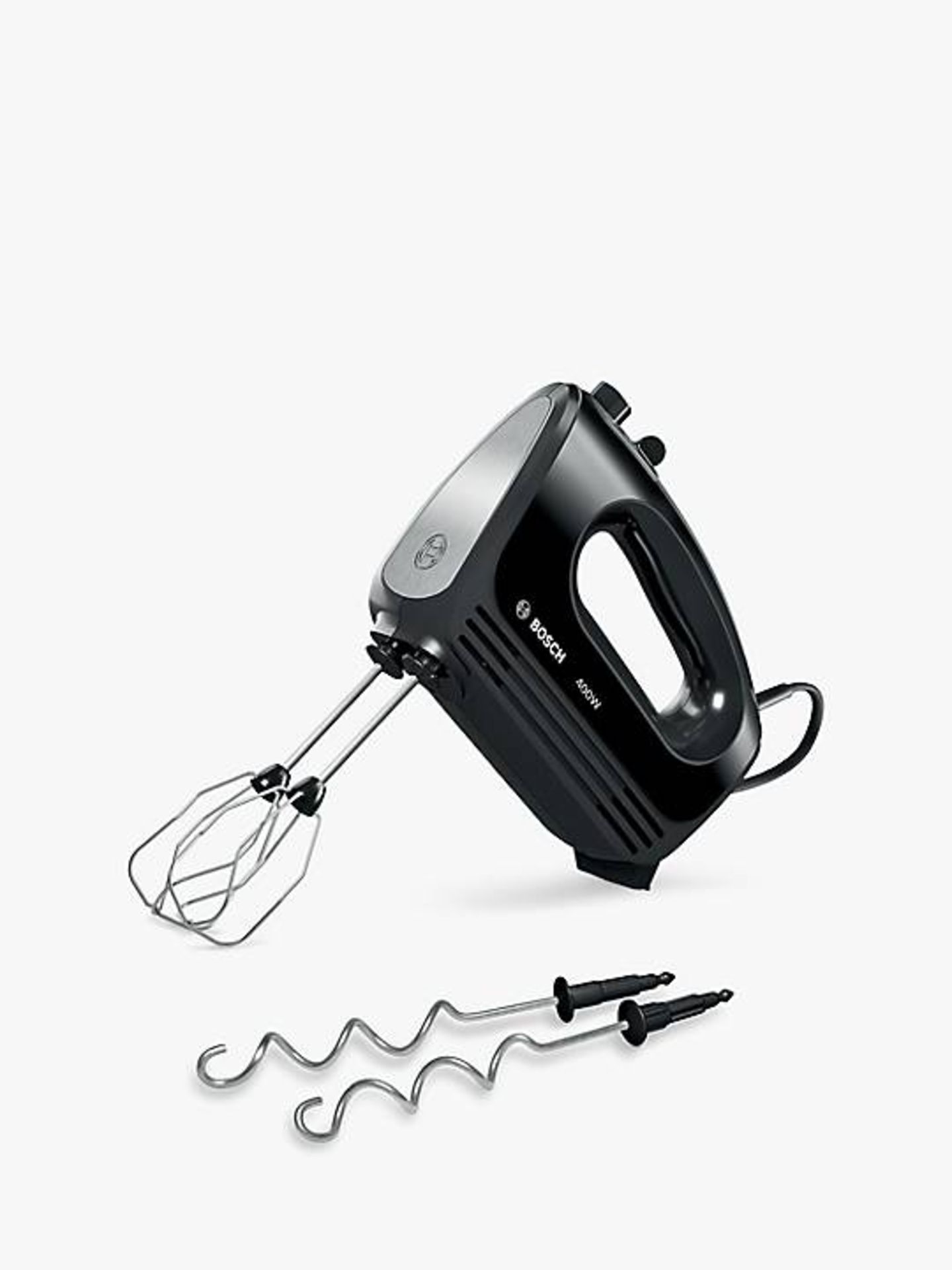 Bosch MFQ2420BGB CleverMixx Hand Mixer, Black