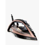 Tefal Ultimate Pure FV9845G0 Steam Iron, Black/Rose Gold