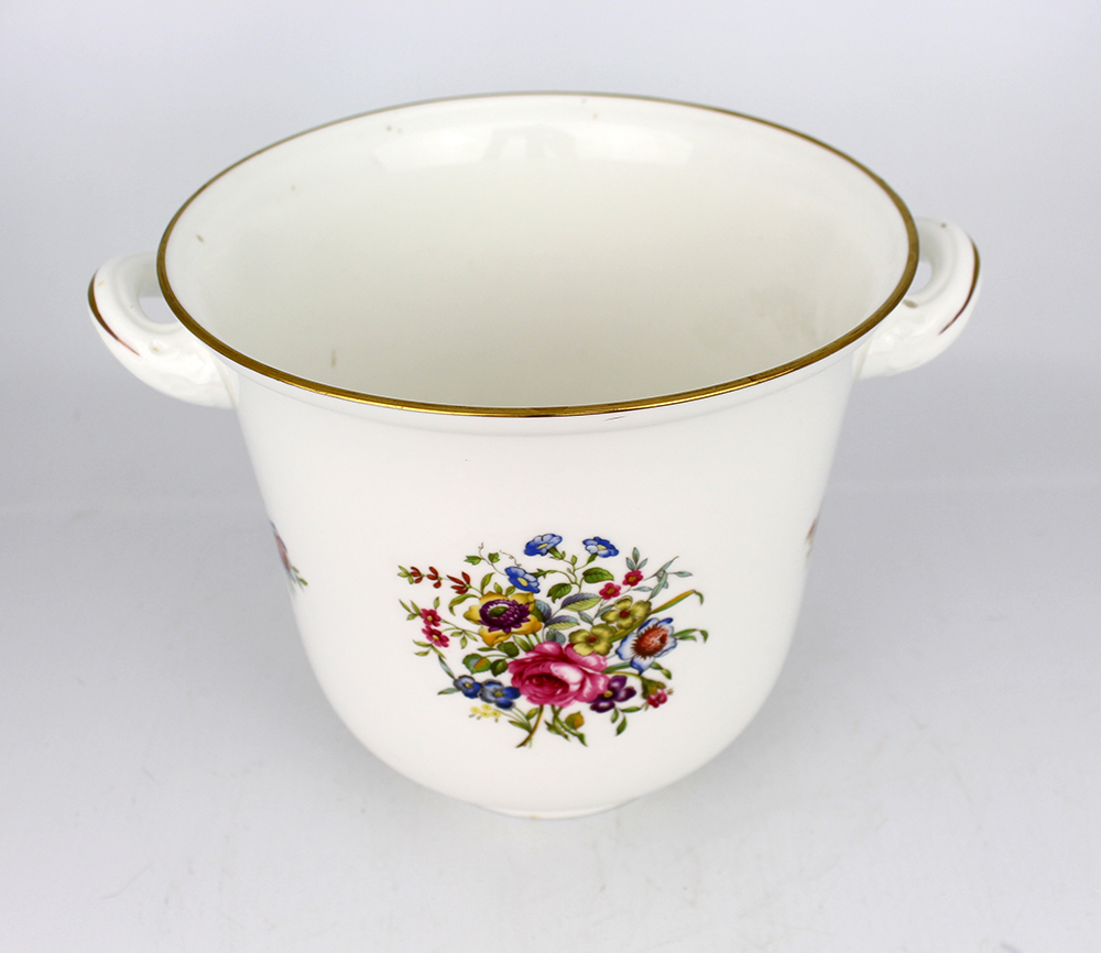 Royal Worcester Porcelain Champagne Bucket - Image 3 of 4