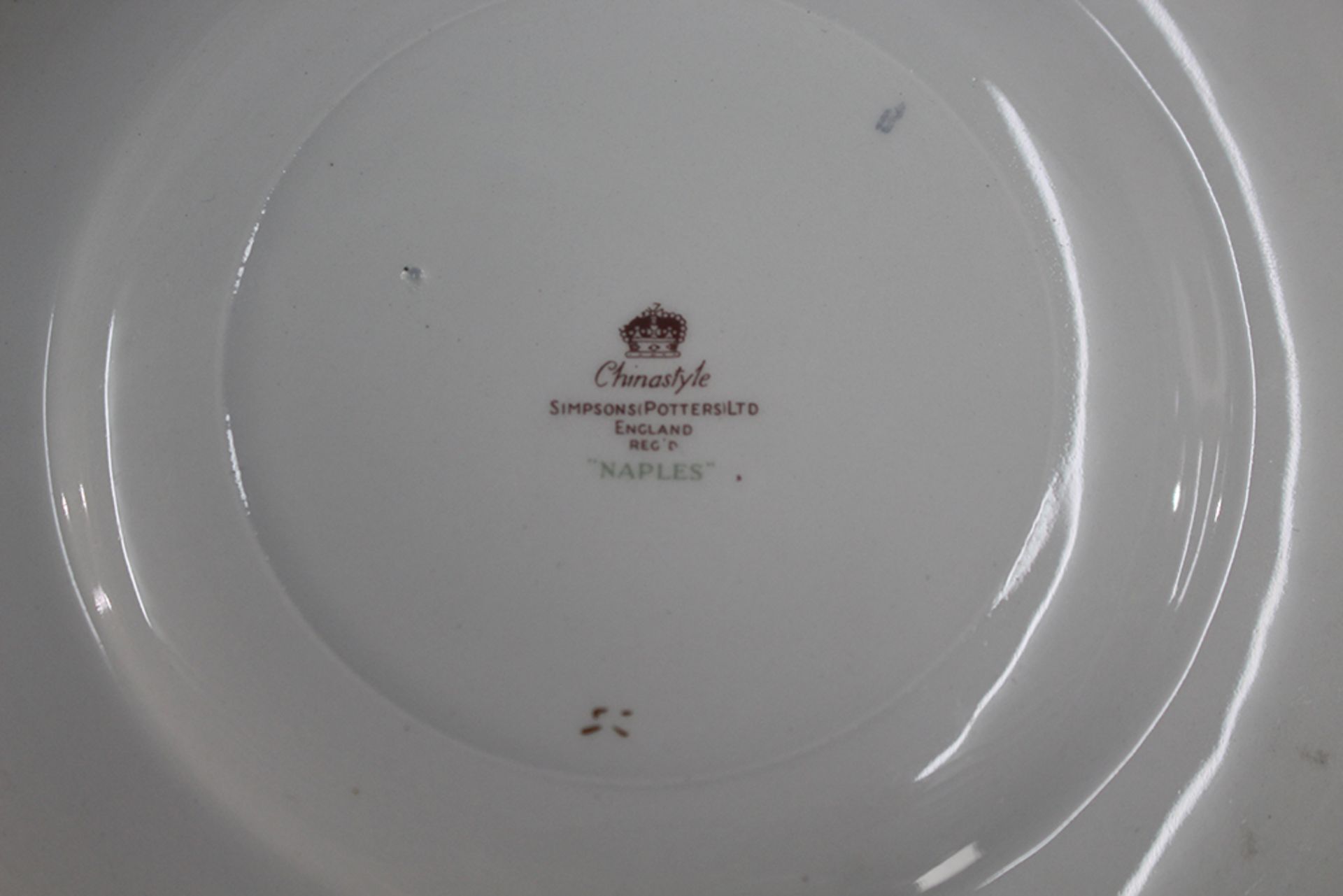 Chinastyle Simpson Potteries Naples Part Dinner Service - Image 7 of 7