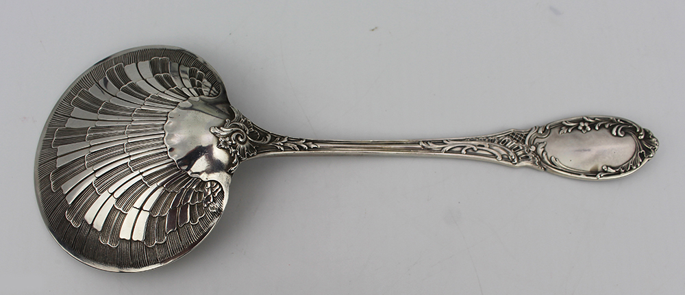 French Tallois & Mayence Silver And Vermeil Strawberry Spoon - Image 5 of 9