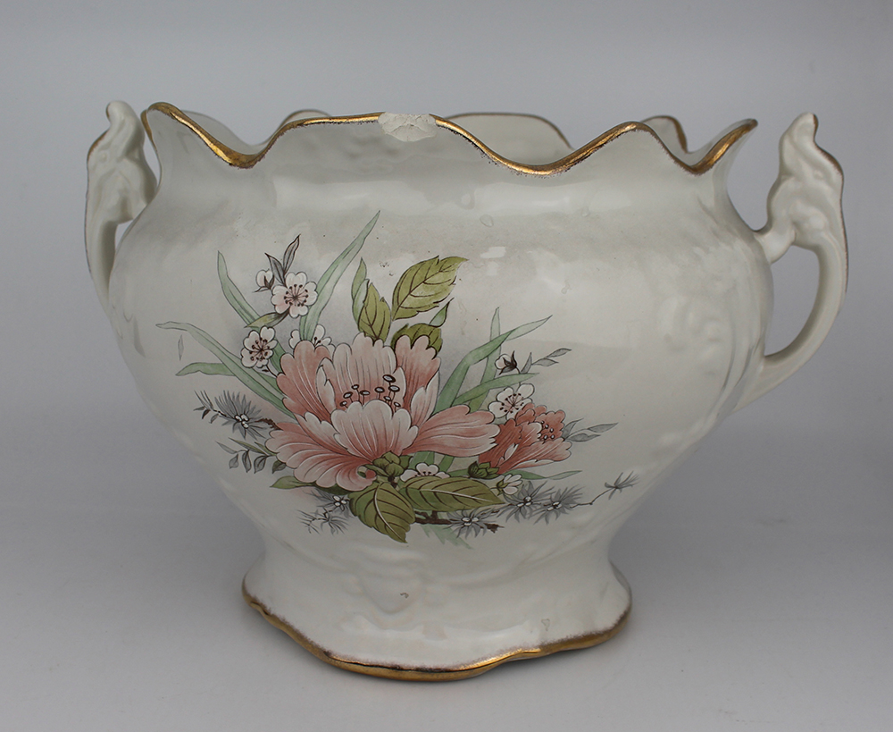 Staffordshire Pottery Two Handled Planter - Image 2 of 4