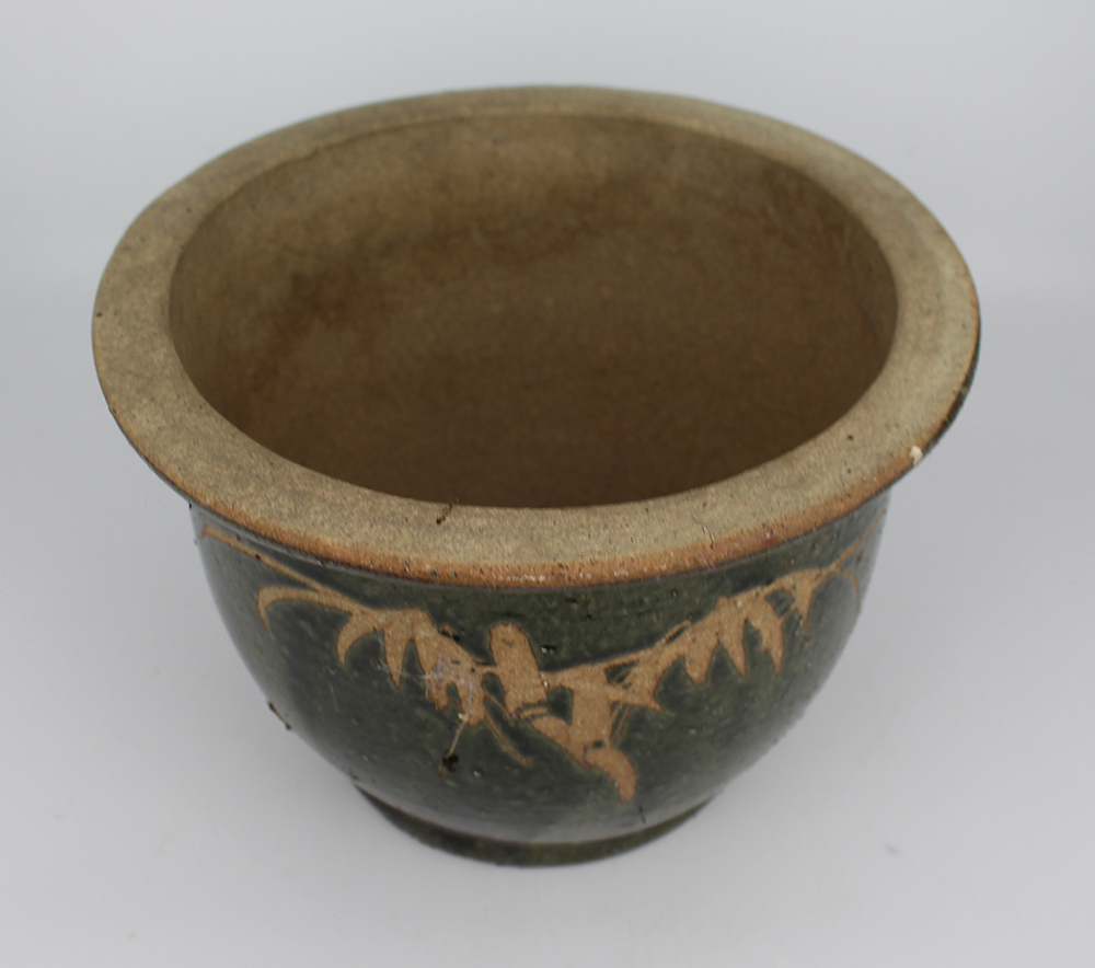 Pair of Earthenware Glazed Jardiniere Planter Pots - Image 9 of 10