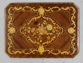 Vintage Italian Marquetry Panel