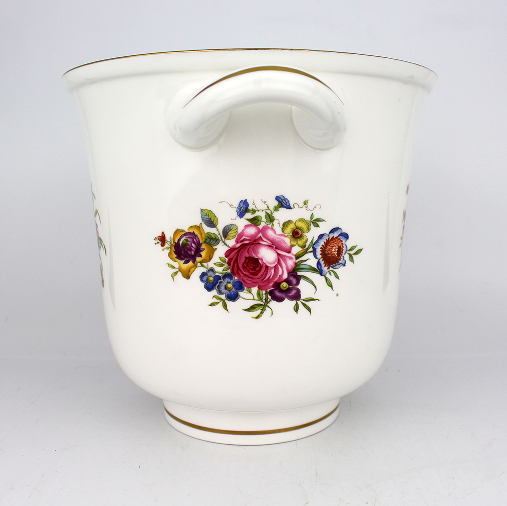 Royal Worcester Porcelain Champagne Bucket - Image 2 of 4