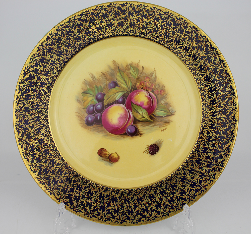 Aynsley Fruit Cabinet Plate