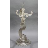 Baccarat Style Vintage Glass Candelabra