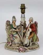 Decorative Italian Ceramic Table Lamp