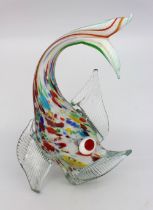 Glass Fish Sculpture