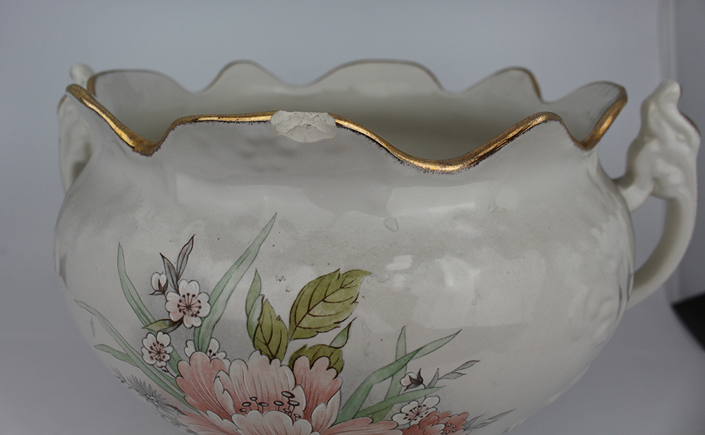 Staffordshire Pottery Two Handled Planter - Image 3 of 4
