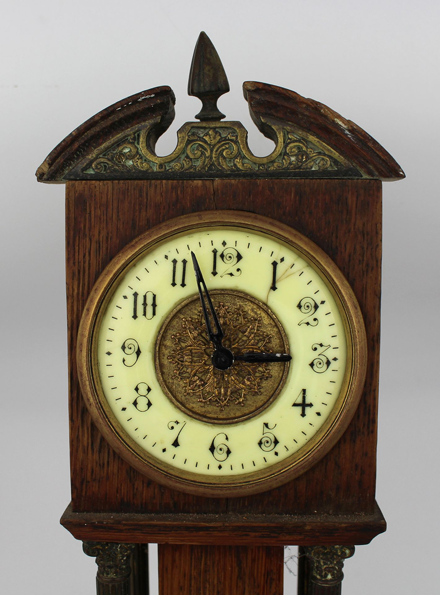 Antique/Vintage Miniature Longcase Clock - Image 2 of 6