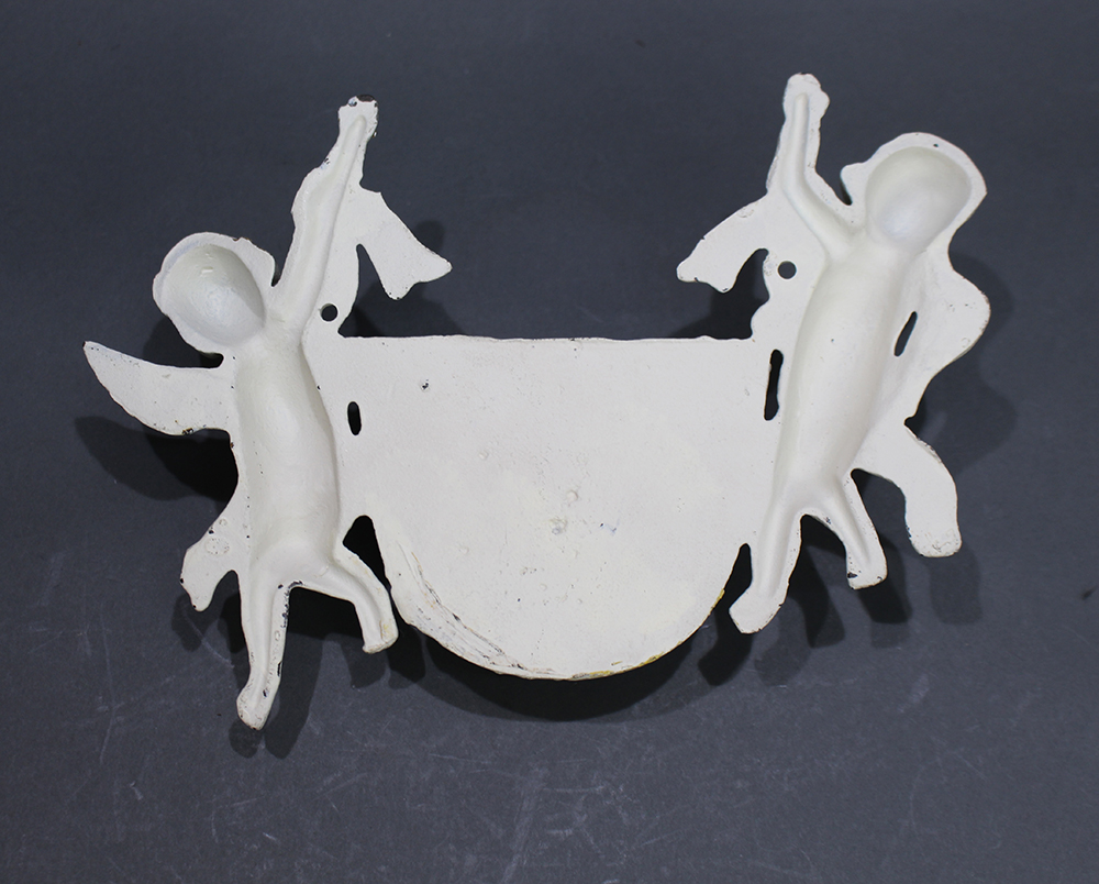 Cast Metal Cherub Wall Bracket - Image 2 of 2