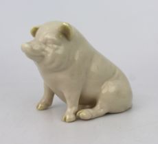 Irish Belleek Pig c.1970