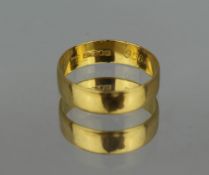 Vintage 22ct Gold Wedding Ring Band