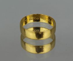 Vintage 22ct Gold Wedding Ring Band