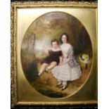 Fine Early 19th c. Portrait by James Bennett H.Smith Oil on Canvas