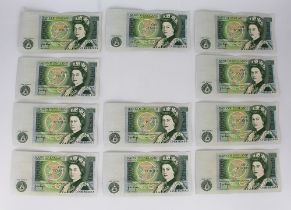 £1 Bank Notes C Series Consecutive Runs