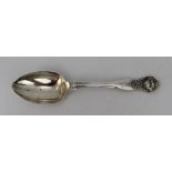 Solid Silver British Bulldog Spoon