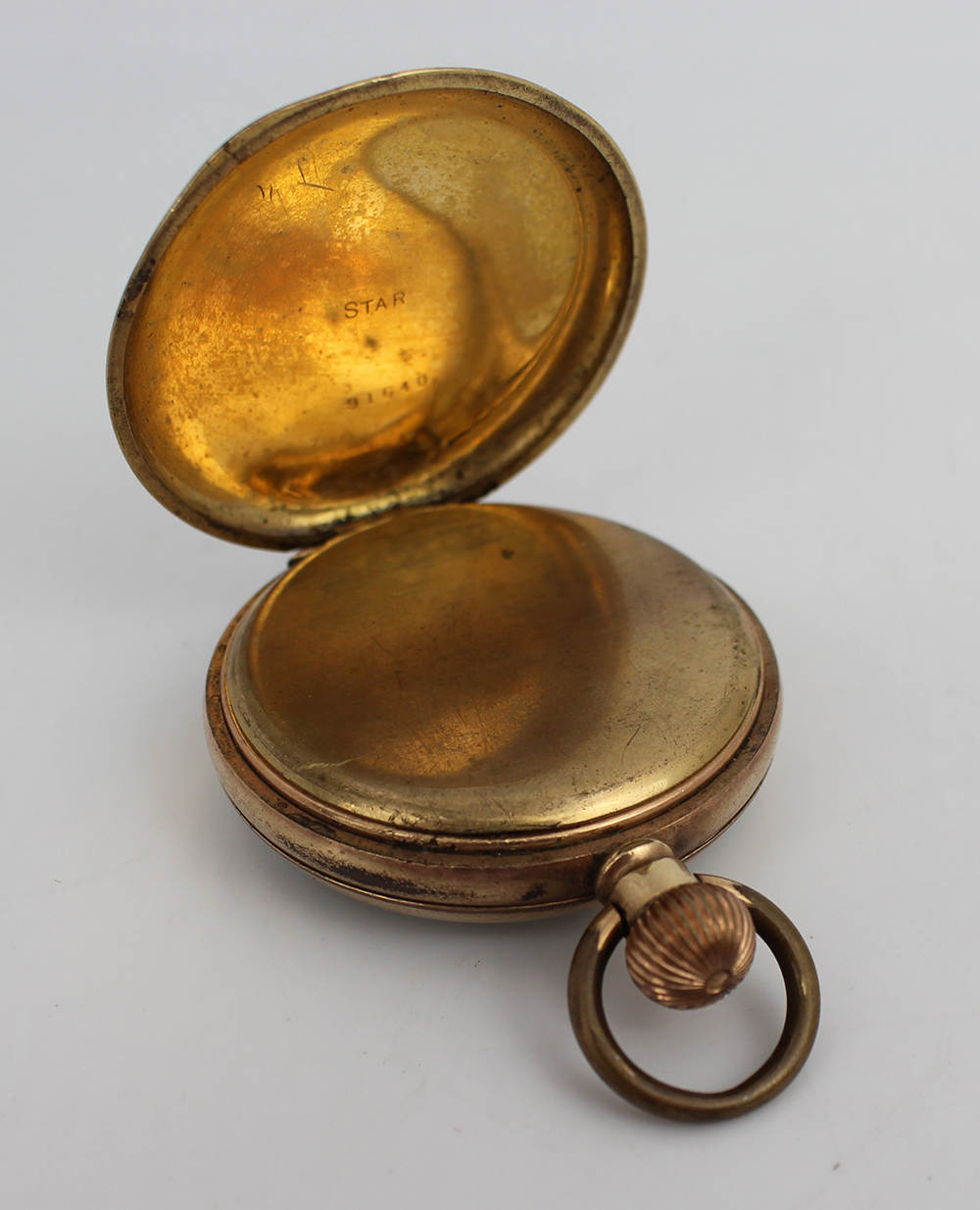 Gold Plated Waltham Pocket Watch - Image 3 of 4