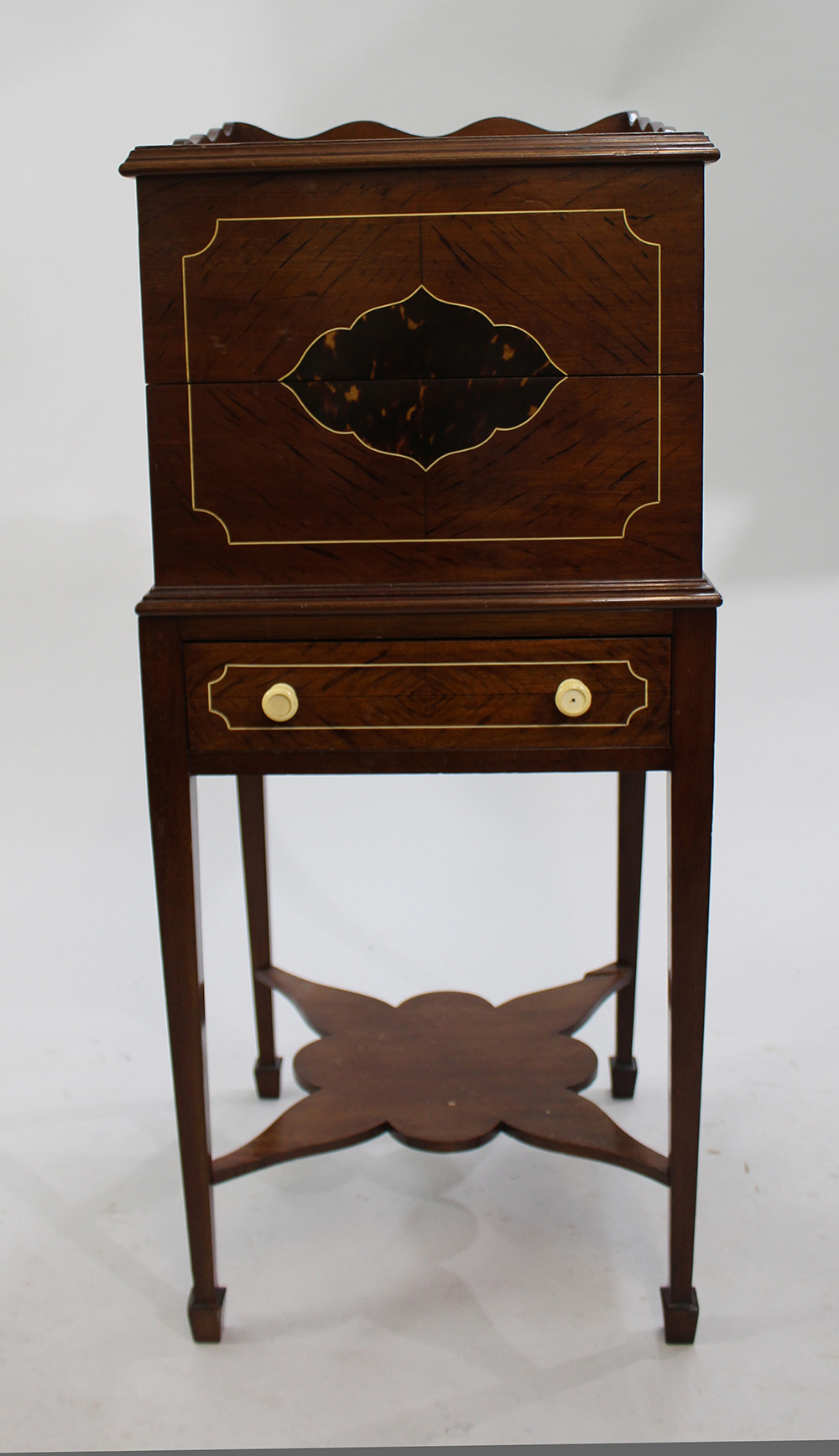 Antique Mahogany Vanity Toilet Table - Image 12 of 14